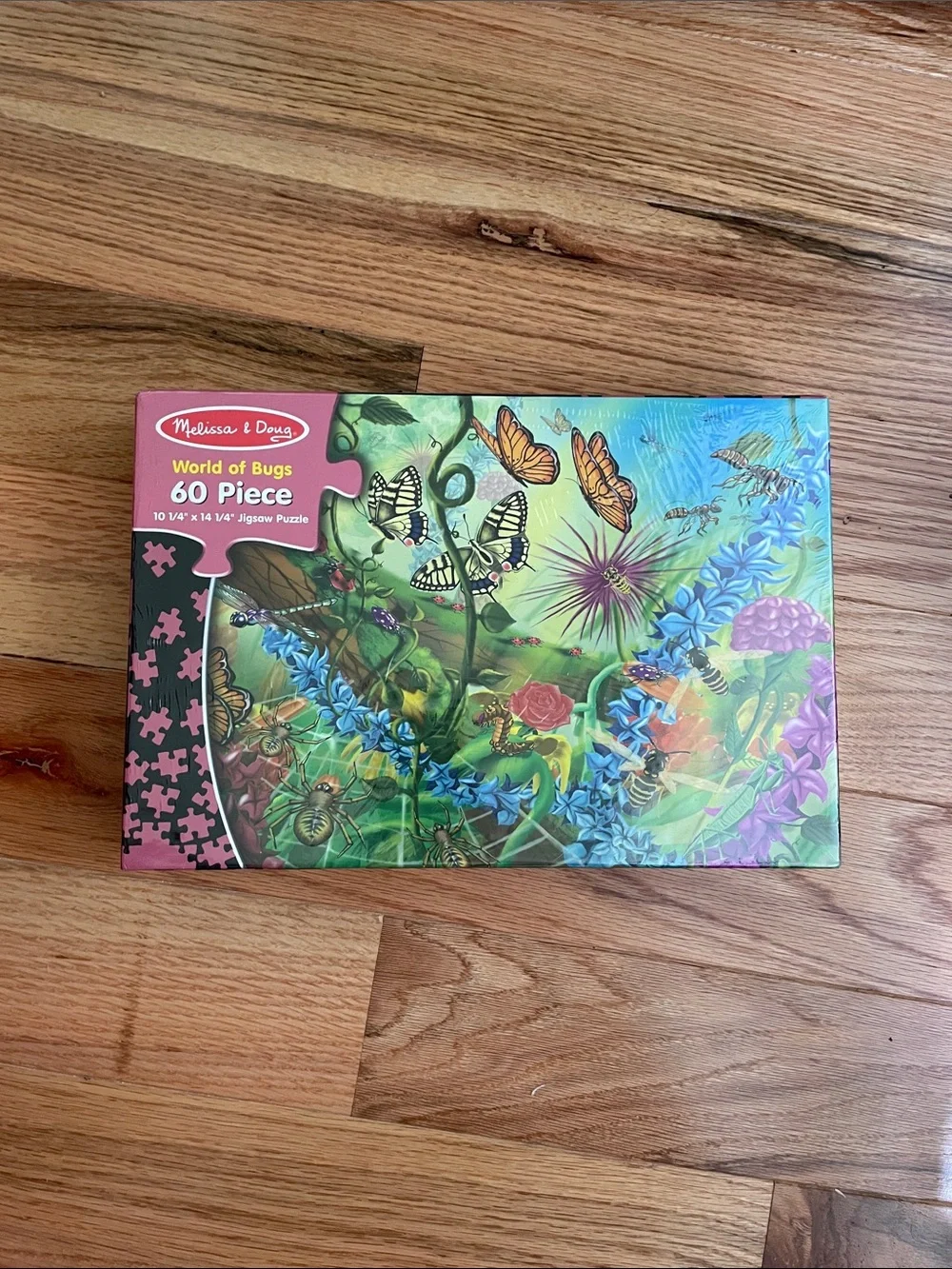 Melissa & Doug World of Bugs Jigsaw Puzzle - 60 pieces